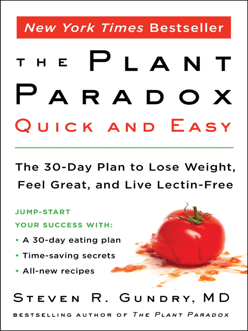 Cover image for The Plant Paradox Quick and Easy